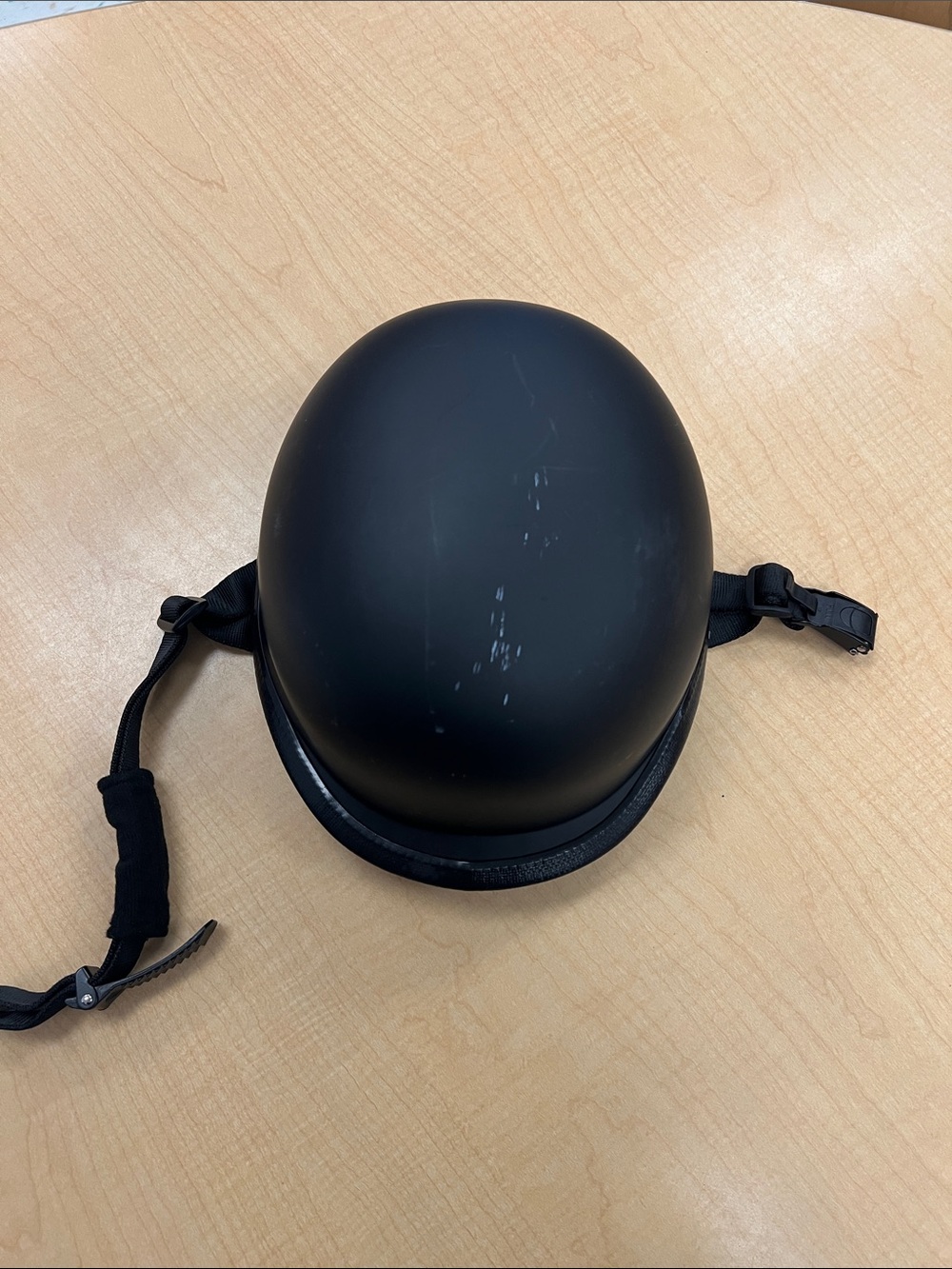 Matte Black Riding Helmet